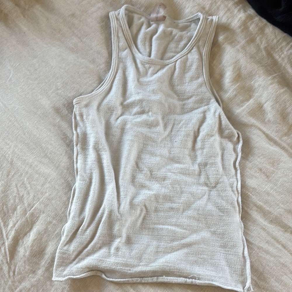 Women's White Tank Top